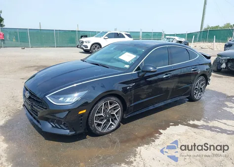 2023 Hyundai Sonata N Line из США, поврежденный, VIN KMHL14JCXPA283789